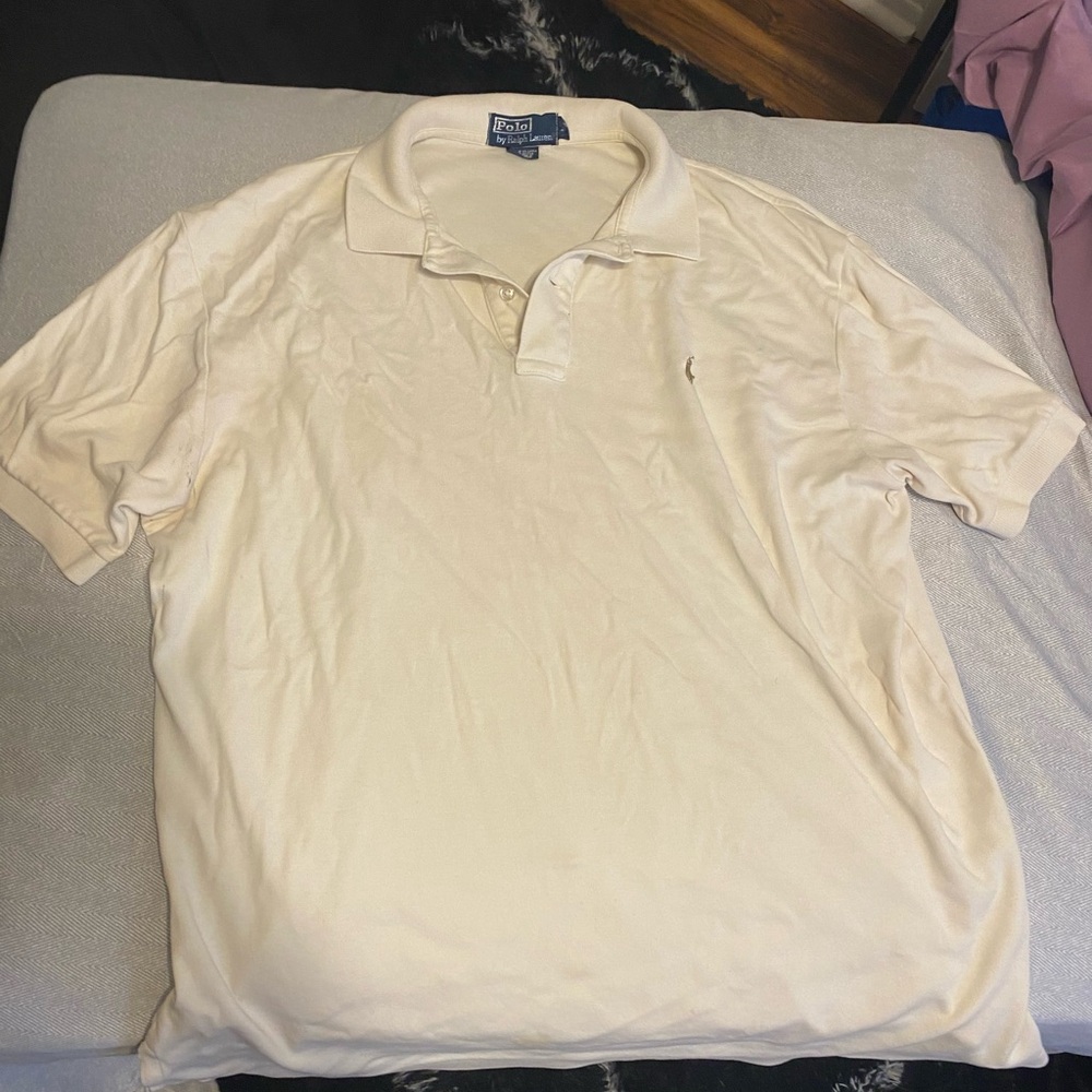 Polo by Ralph Lauren Soft Cream Short-Sleeve Polo